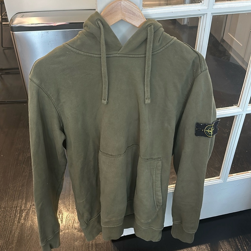 Stone Island Green Hoodie XL